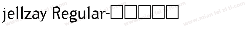 jellzay Regular字体转换